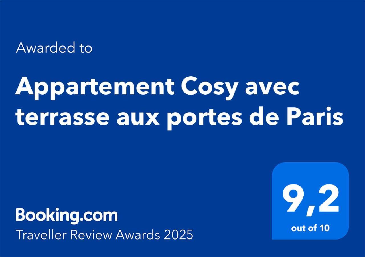 Appartement Cosy Avec Terrasse Aux Portes De Paris Villejuif Kültér fotó